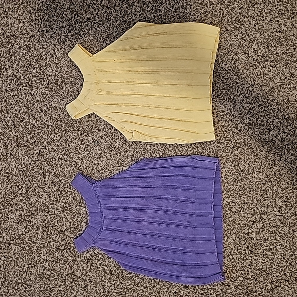 Vintage Basic Edition Knitted Tops - image 3